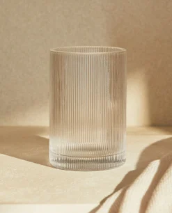 ZARA Home Textured Striped Tumbler