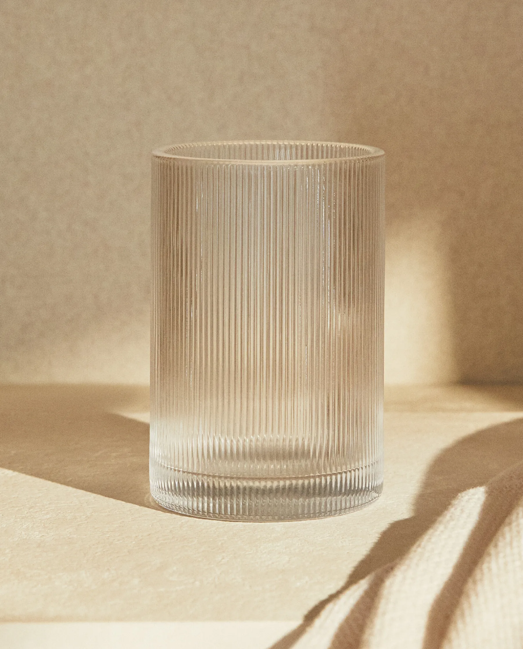 ZARA Home Textured Striped Tumbler