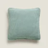 ZARA Home Textured Waffle-Knit Throw Pillow Cover