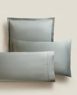 ZARA Home (300-Thread-Count) Cotton Sateen Pillowcase