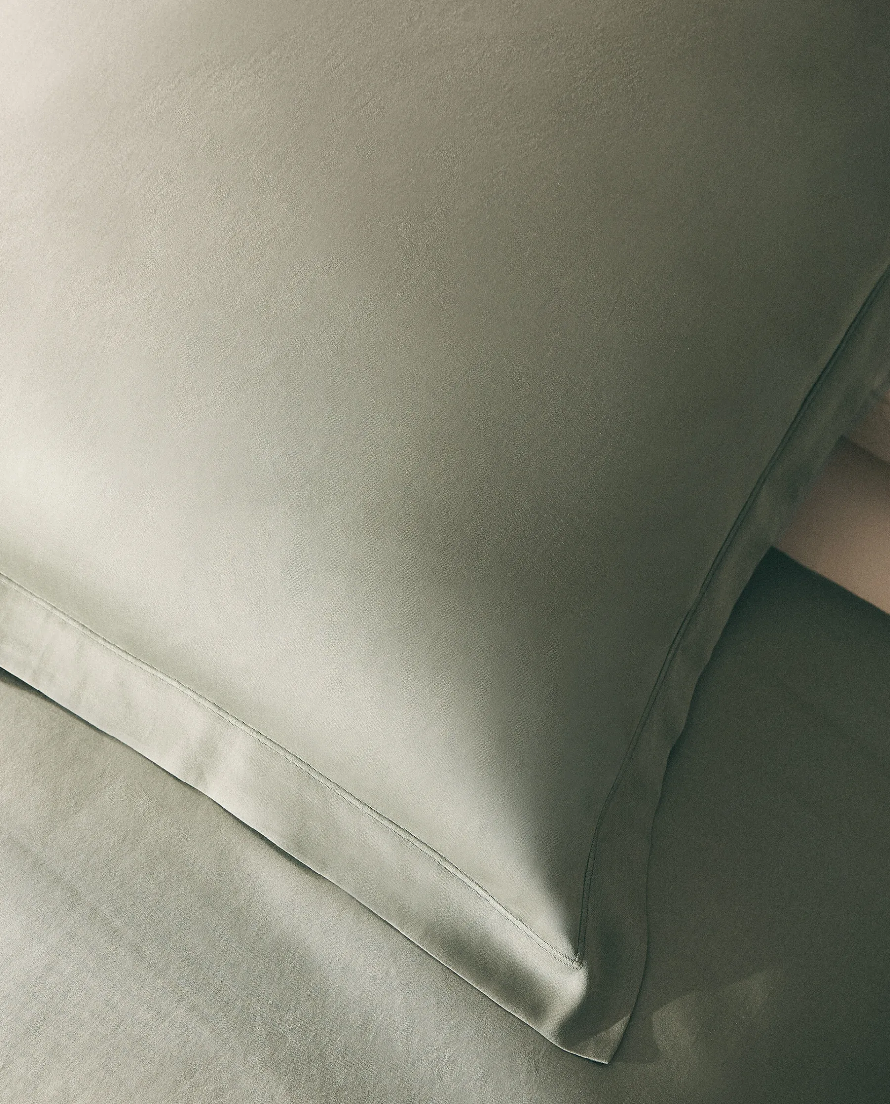 ZARA Home (300-Thread-Count) Cotton Sateen Pillowcase