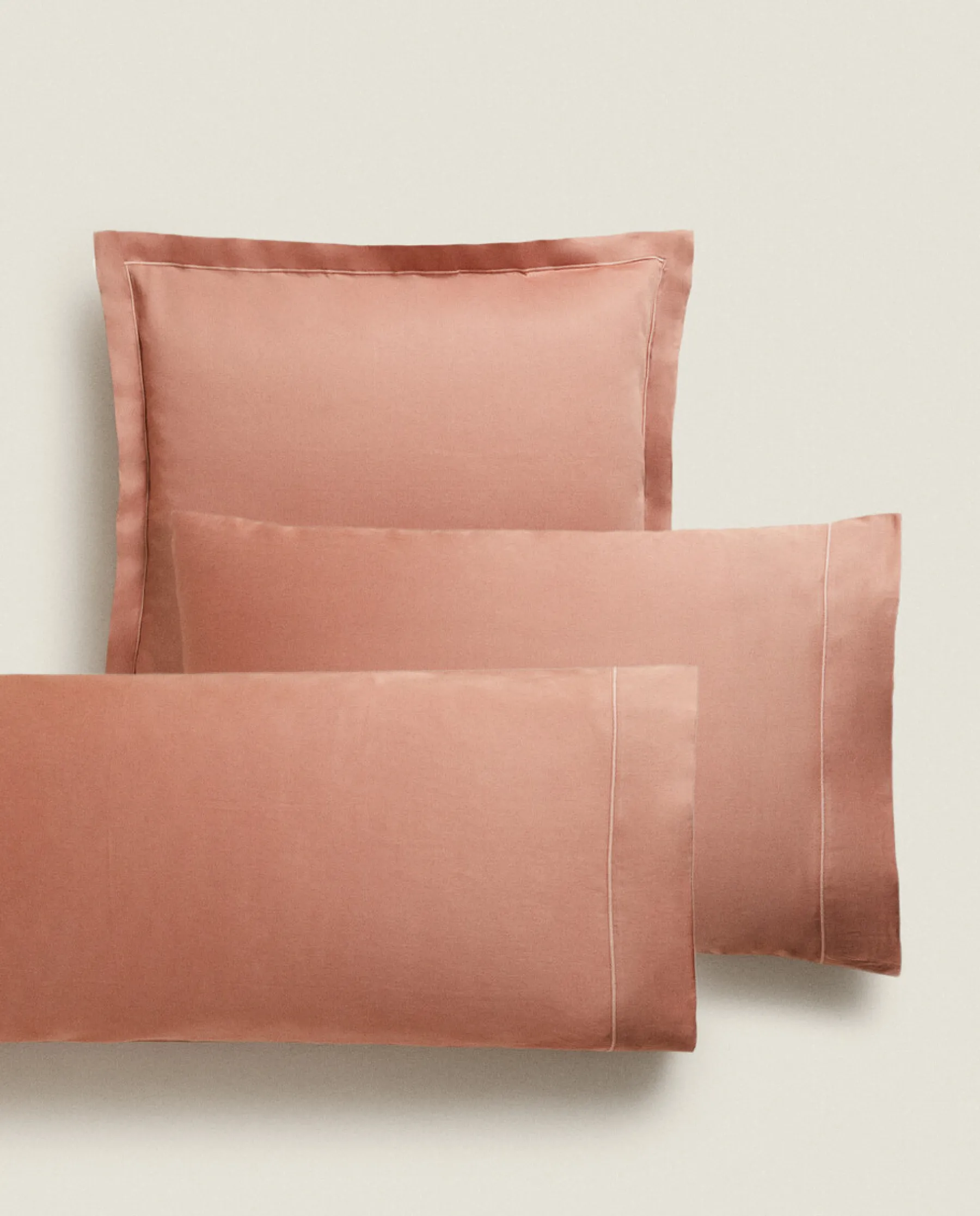 ZARA Home (300-Thread-Count) Cotton Sateen Pillowcase