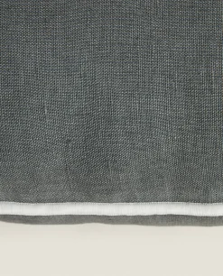 ZARA Home Throw Pillow Cover With Overlocking