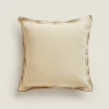 ZARA Home Throw Pillow Cover With Piping