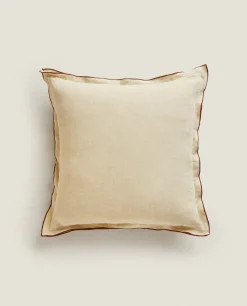 ZARA Home Throw Pillow Cover With Piping