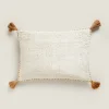 ZARA Home Throw Pillow Cover With Tassels