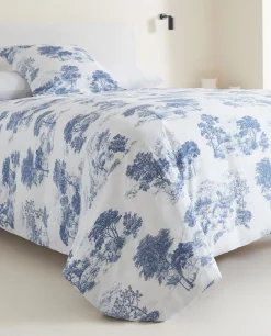 ZARA Home Toile De Jouy Duvet Cover