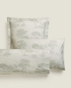ZARA Home Toile De Jouy Pillowcase