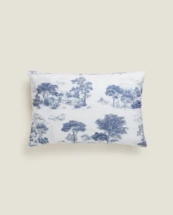 ZARA Home Toile De Jouy Pillowcase
