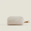 ZARA Home Toiletry Bag With Leather Detail