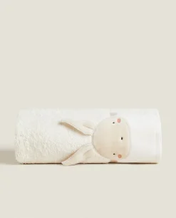 ZARA Home Towel With Bunny Applique
