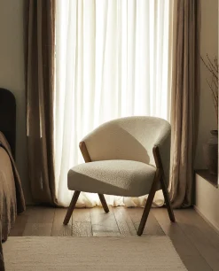 ZARA Home Upholstered Boucle Armchair