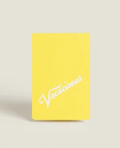 ZARA Home Vacaciones Notepad X Saint-Lazare