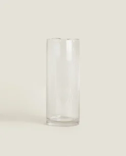 ZARA Home Vase With Gold Rim