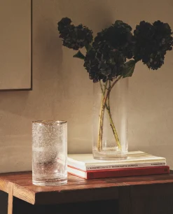 ZARA Home Vase With Gold Rim