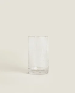 ZARA Home Vase With Gold Rim