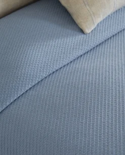 ZARA Home Waffle Texture Cotton Bedspread