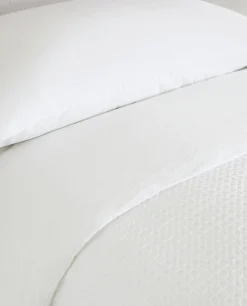 ZARA Home Waffle-Knit Duvet Cover