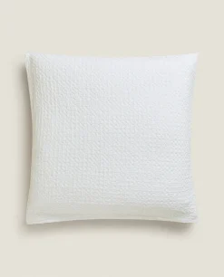 ZARA Home Waffle-Knit Pillowcase