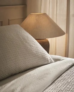ZARA Home Waffle-Knit Pillowcase