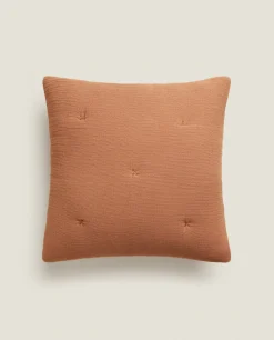 ZARA Home Waffle-Knit Throw Pillow Cover