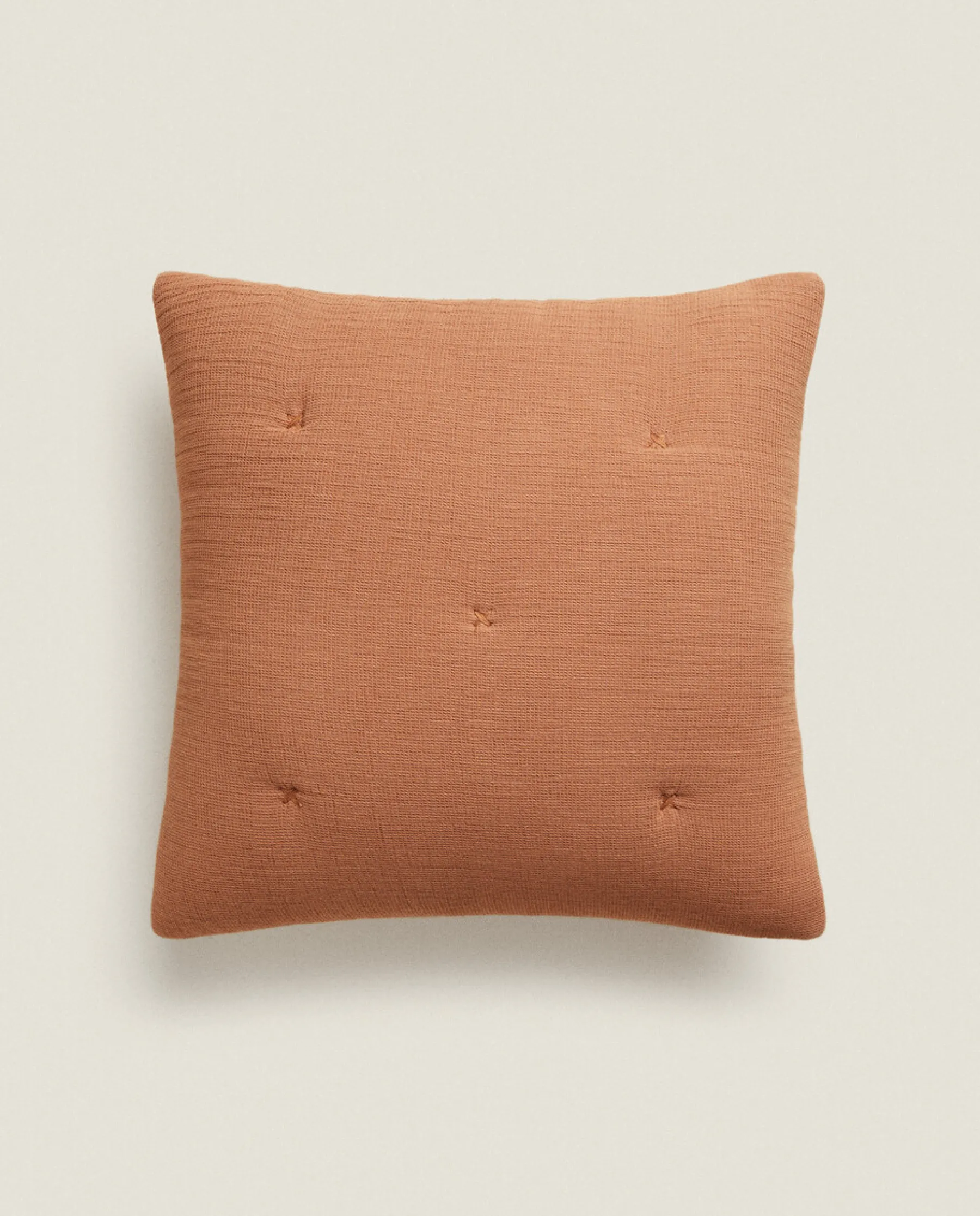 ZARA Home Waffle-Knit Throw Pillow Cover