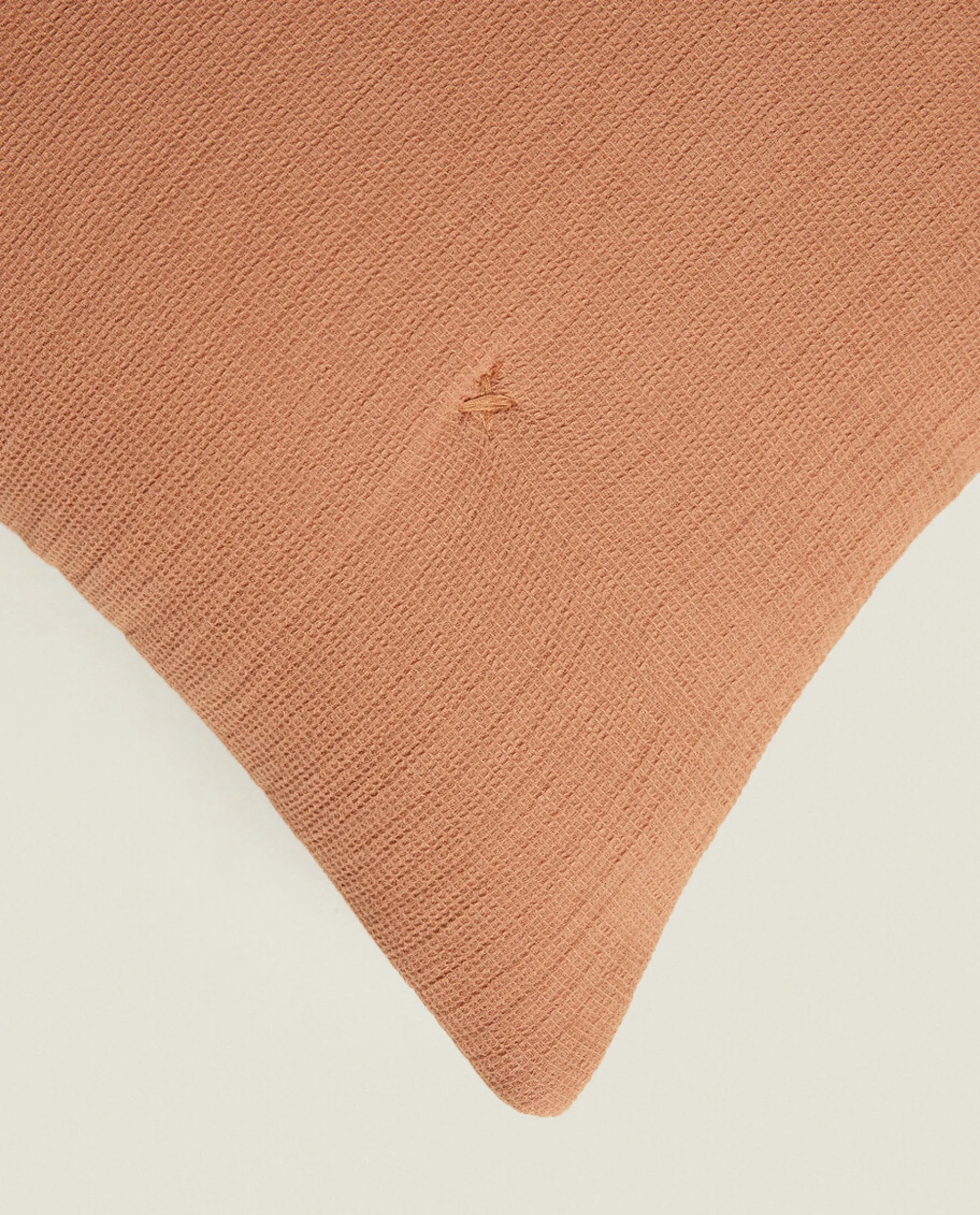 ZARA Home Waffle-Knit Throw Pillow Cover