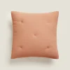 ZARA Home Waffle-Knit Throw Pillow Cover