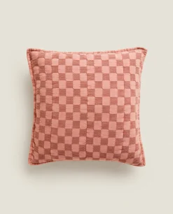 ZARA Home Waffle-Knit Throw Pillow Cover
