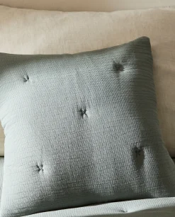 ZARA Home Waffle-Knit Throw Pillow Cover