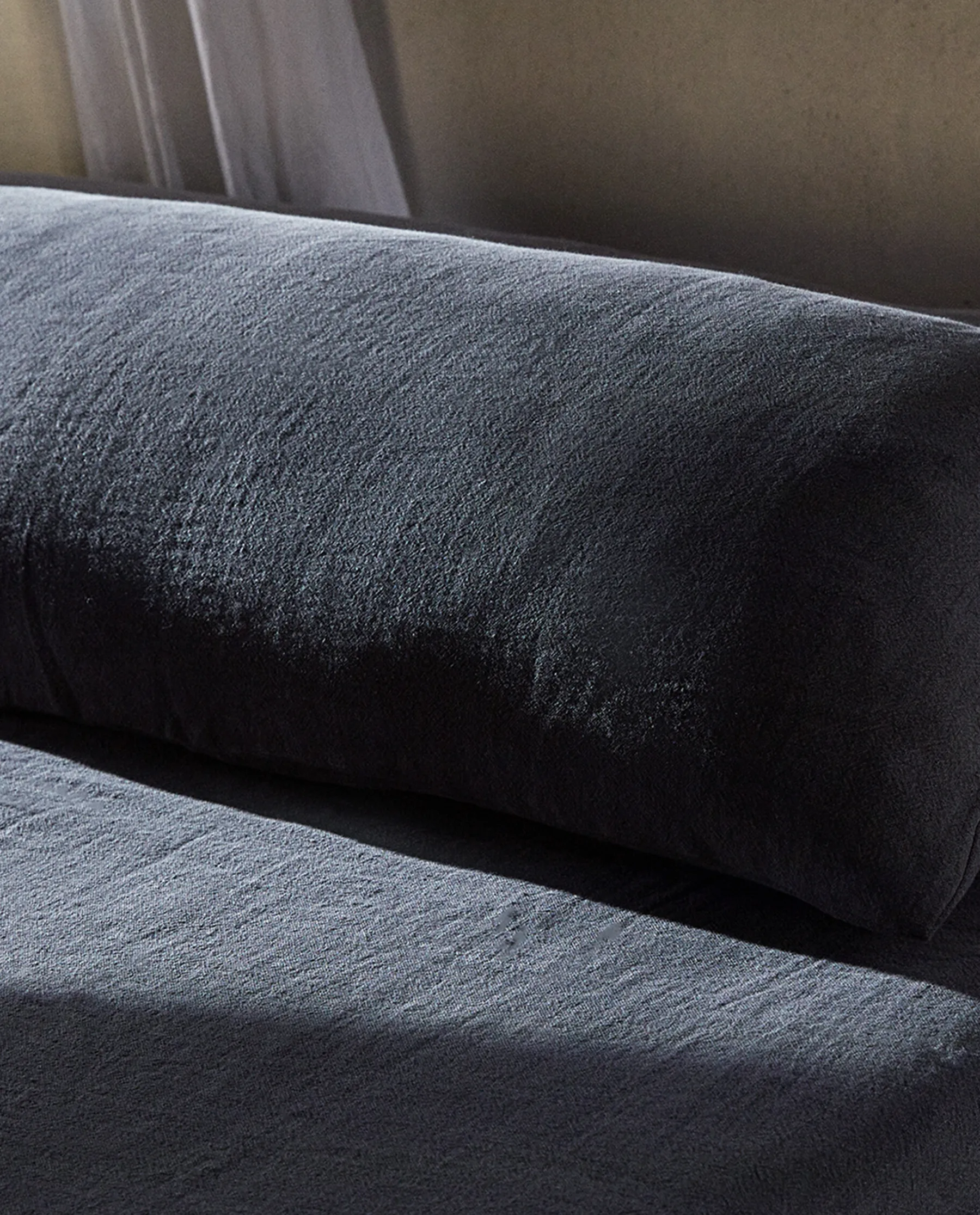 ZARA Home Washed Linen Throw Pillow Cover