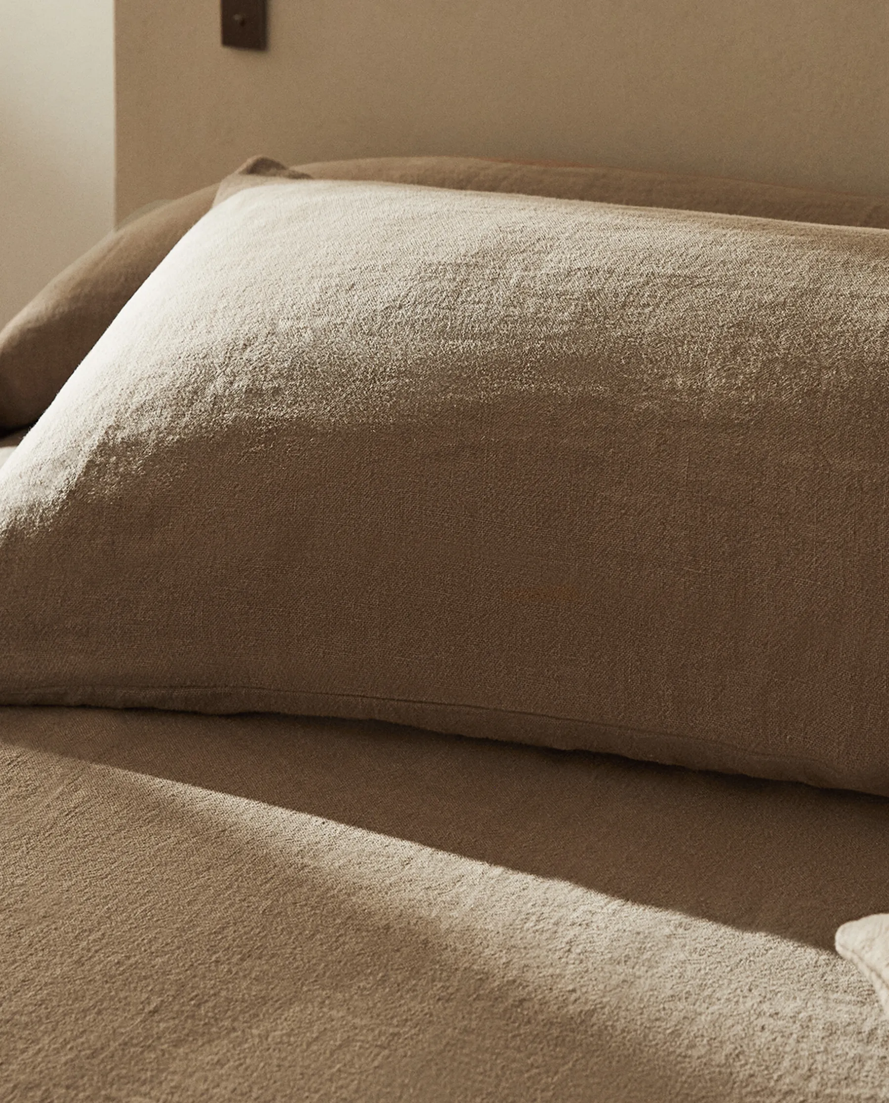 ZARA Home Washed Linen Throw Pillow Cover