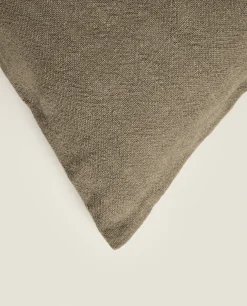 ZARA Home Washed Linen Throw Pillow Cover