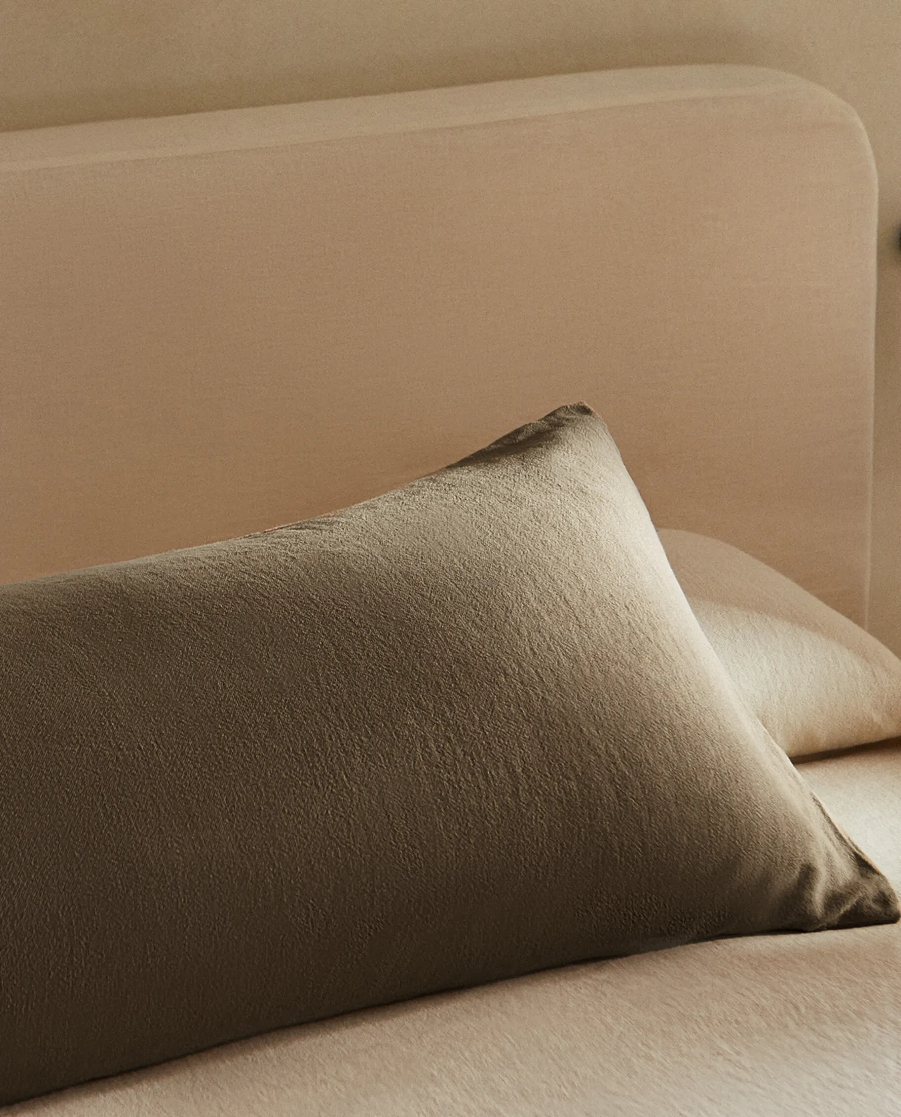 ZARA Home Washed Linen Throw Pillow Cover