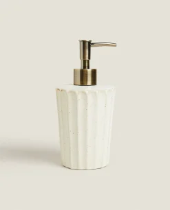 ZARA Home Wavy Ceramic Soap Dispenser