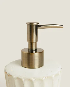 ZARA Home Wavy Ceramic Soap Dispenser