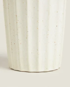 ZARA Home Wavy Ceramic Soap Dispenser