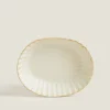 ZARA Home Wavy Ceramic Tray