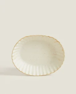 ZARA Home Wavy Ceramic Tray