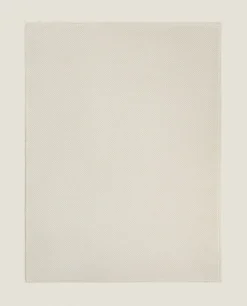 ZARA Home Weave Textured Fleece Blanket