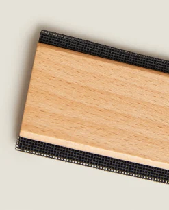 ZARA Home Wood And Metal Cashmere Brush