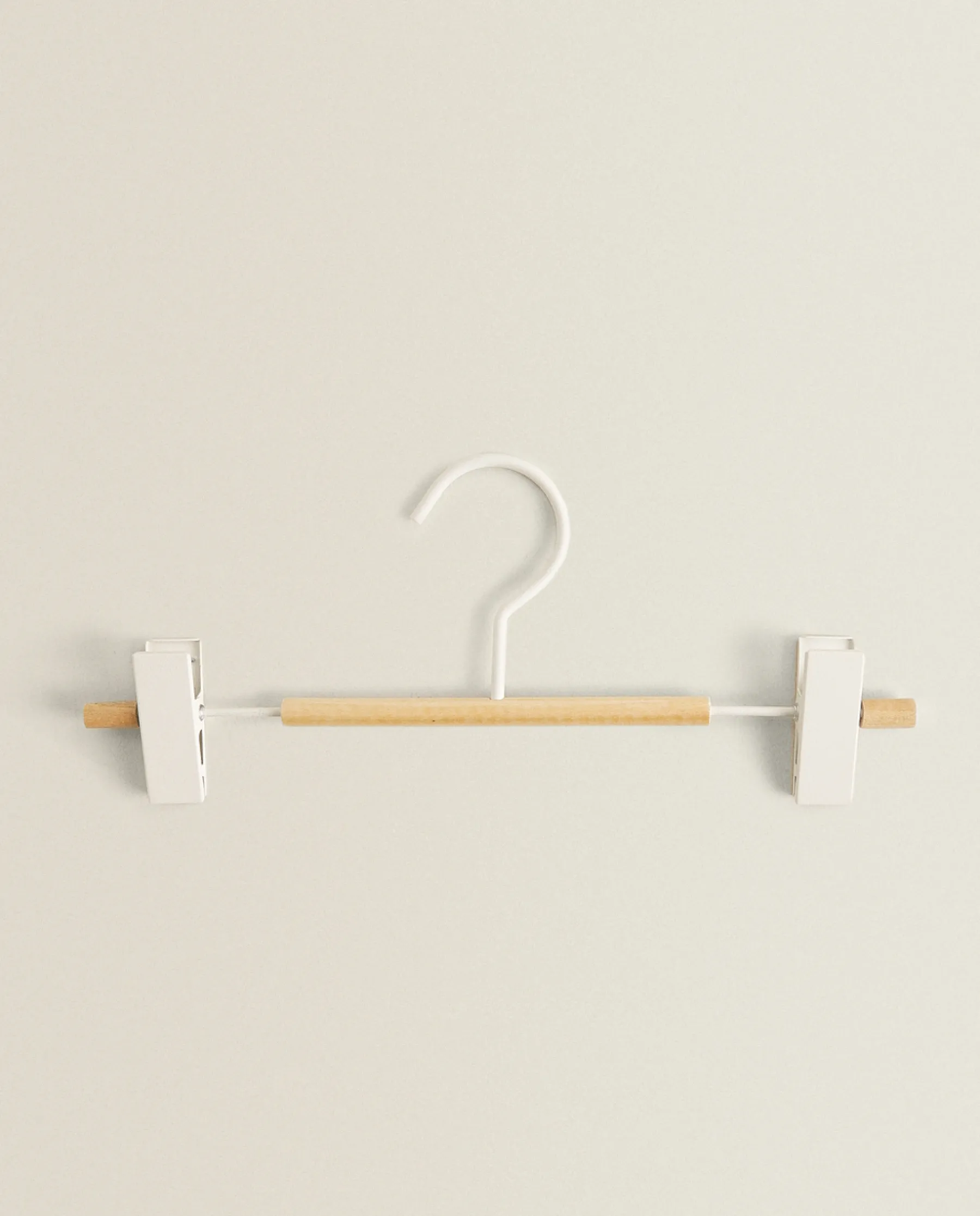 ZARA Home Wood And Metal Skirt Hanger (Set Of 2)
