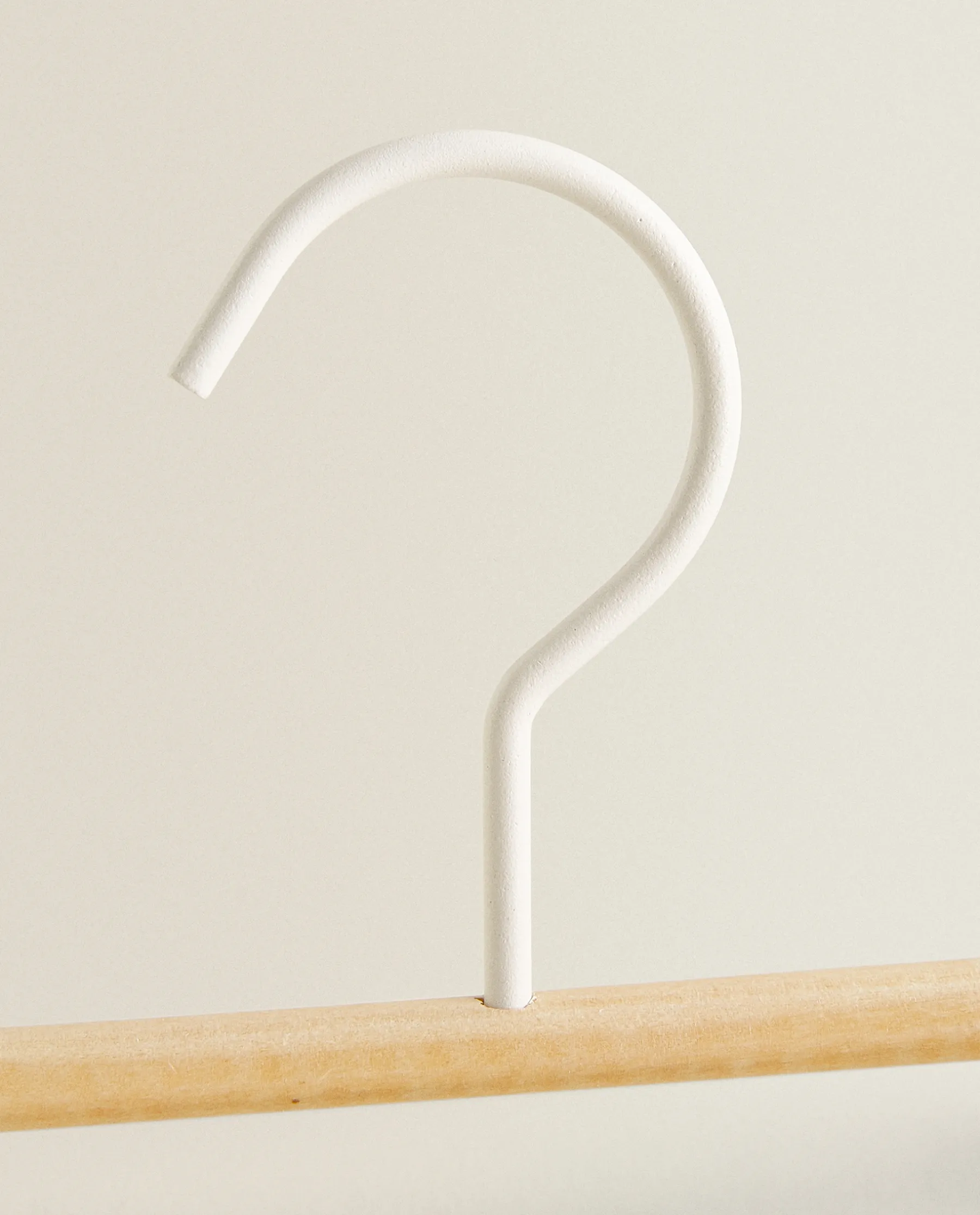 ZARA Home Wood And Metal Skirt Hanger (Set Of 2)