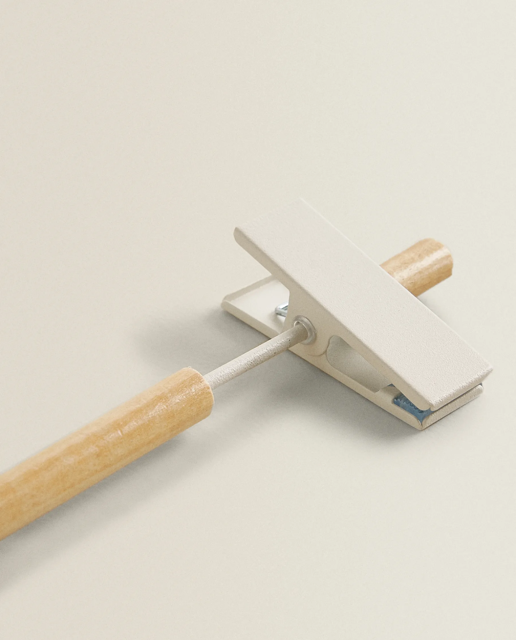 ZARA Home Wood And Metal Skirt Hanger (Set Of 2)