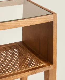 ZARA Home Wooden Bedside Table
