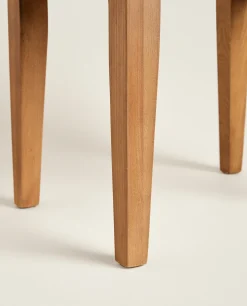 ZARA Home Wooden Bedside Table