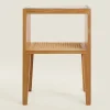 ZARA Home Wooden Bedside Table