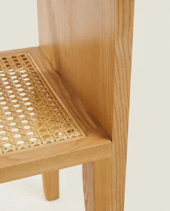 ZARA Home Wooden Bedside Table