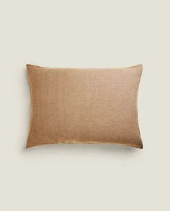 ZARA Home Xxl Linen Throw Pillow Cover